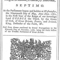 An Act to Enable His Majesty to put the Customs and other Duties in the British Dominions in America, London, 1767