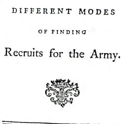 Considerations Upon the Different Modes of Finding Recruits for the Army