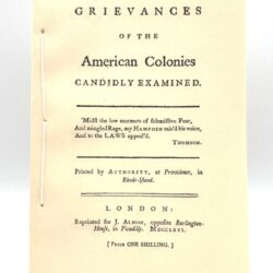 Grievances of the American Colonies 1