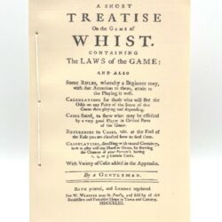 Hoyle's Treatise on Whist 3