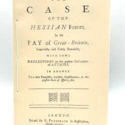 The Case of the Hessians in the Pay of Great Britain 1