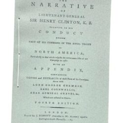 The Narrative of Lieutenant-General Sir Henry Clinton, K.B. 1