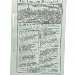 London Magazine, April 1757