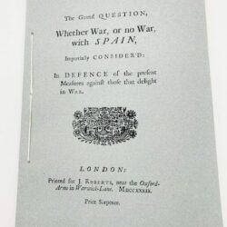 The Grand Question, War or, No War, With Spain 3