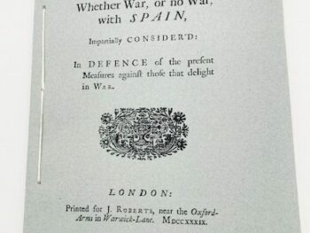 The Grand Question, War or, No War, With Spain 3