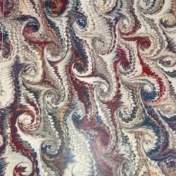 Large Blank Journal in Marbled Wrap 2