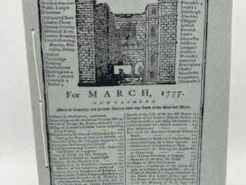 Gentleman's Magazine for March 1777