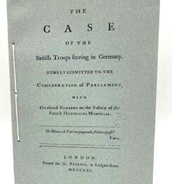 The Case of the British Troops Serving in Germany