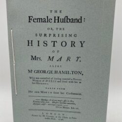 The Female Husband or, the History of Mrs. Mary 4