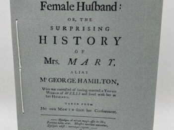 The Female Husband or, the History of Mrs. Mary 4